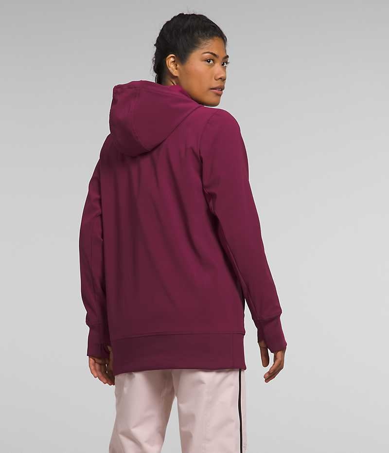 Women's The North Face Tekno Pullover Hoodie Fuchsia | CANADA TQYOFS