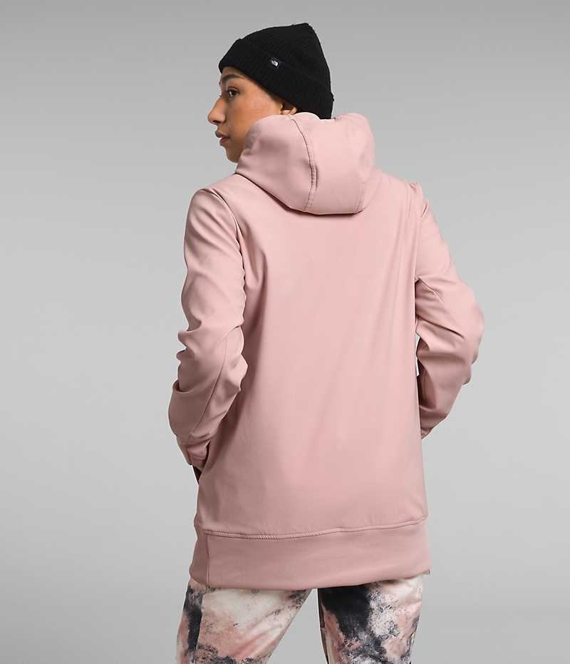 Women's The North Face Tekno Pullover Hoodie Pink | TORONTO MRVSWU