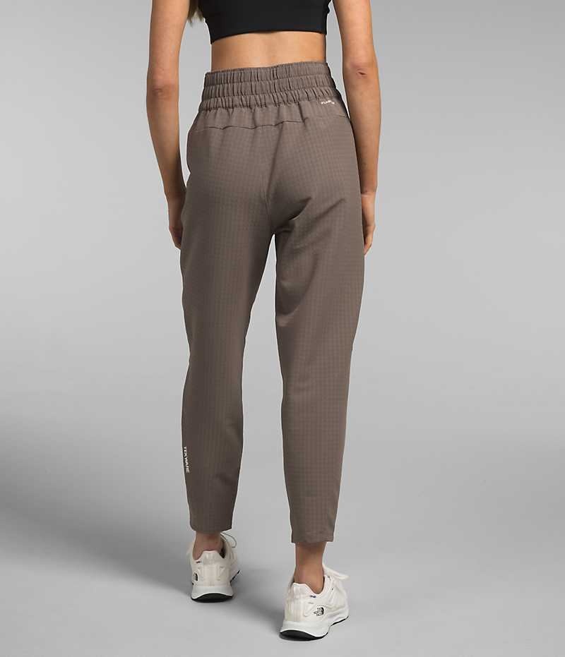 Women's The North Face Tekware™ Grid Fleece Pants Brown | TORONTO FWMUJR