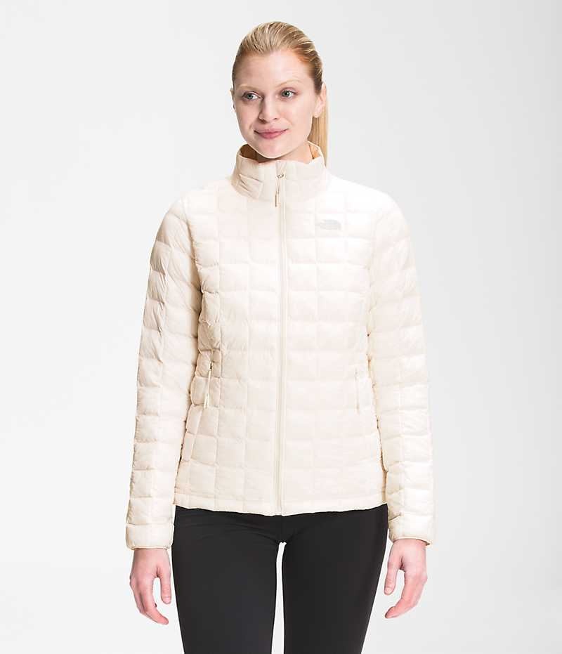 Women\'s The North Face ThermoBall™ Eco 2.0 Down Jacket White | CANADA ICZAND