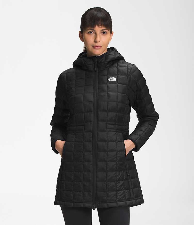 Women\'s The North Face ThermoBall™ Eco Parka Black | OTTAWA MFHEIQ