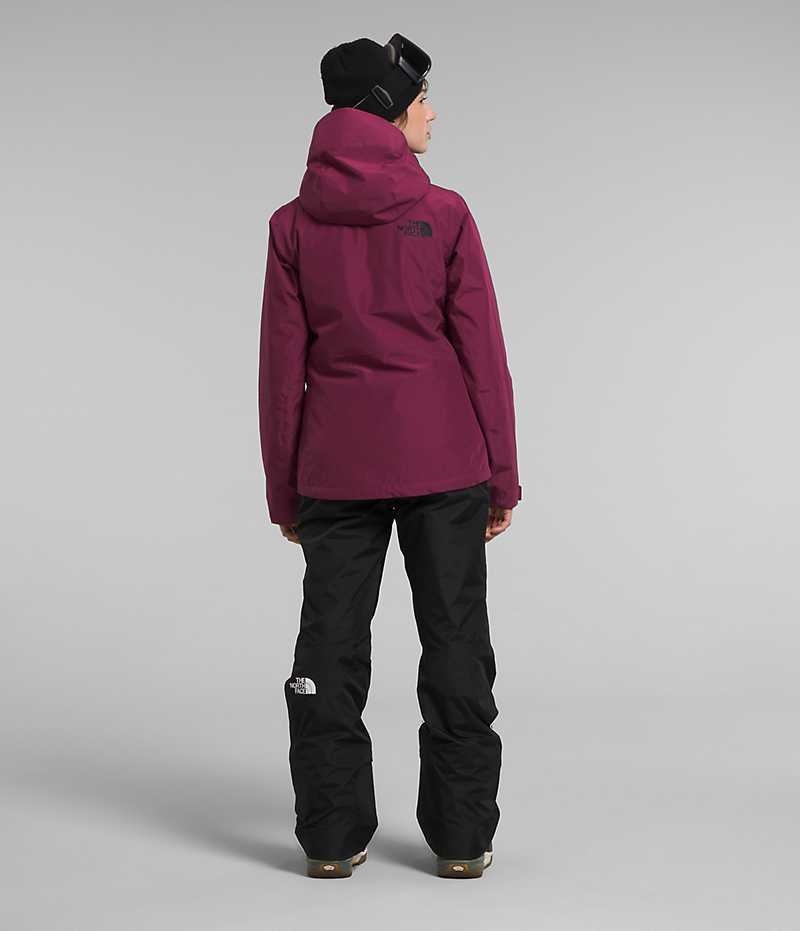 Women's The North Face ThermoBall™ Eco Snow Triclimate® Insulated Jacket Fuchsia | CANADA KDJCPX