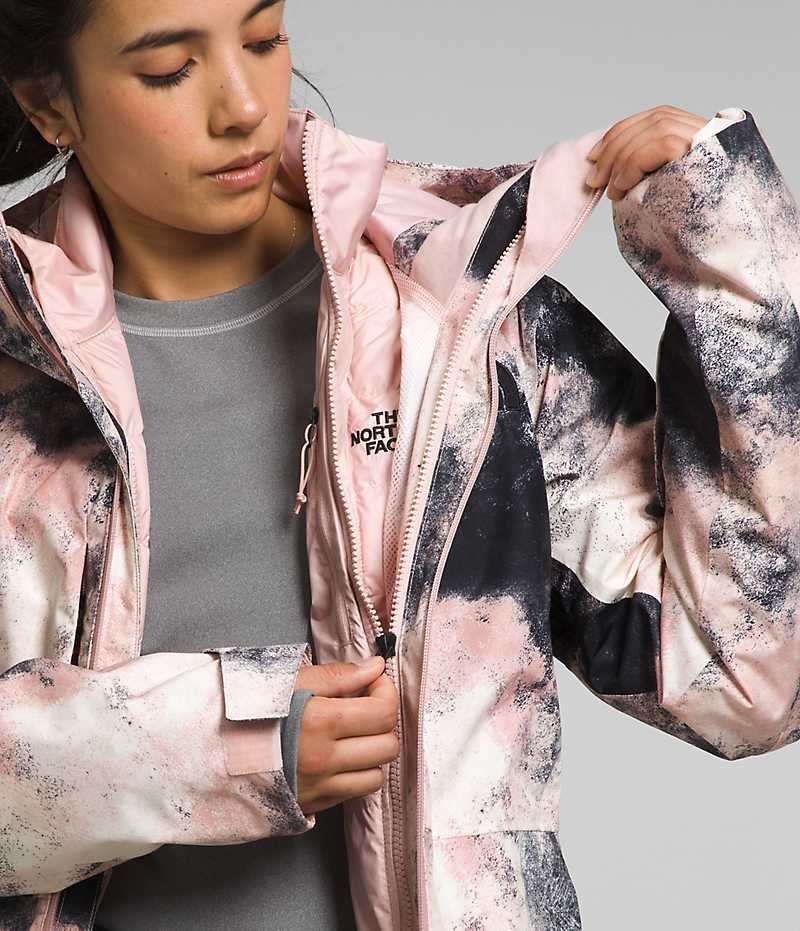 Women's The North Face ThermoBall™ Eco Snow Triclimate® Insulated Jacket Pink | TORONTO HXMCTR