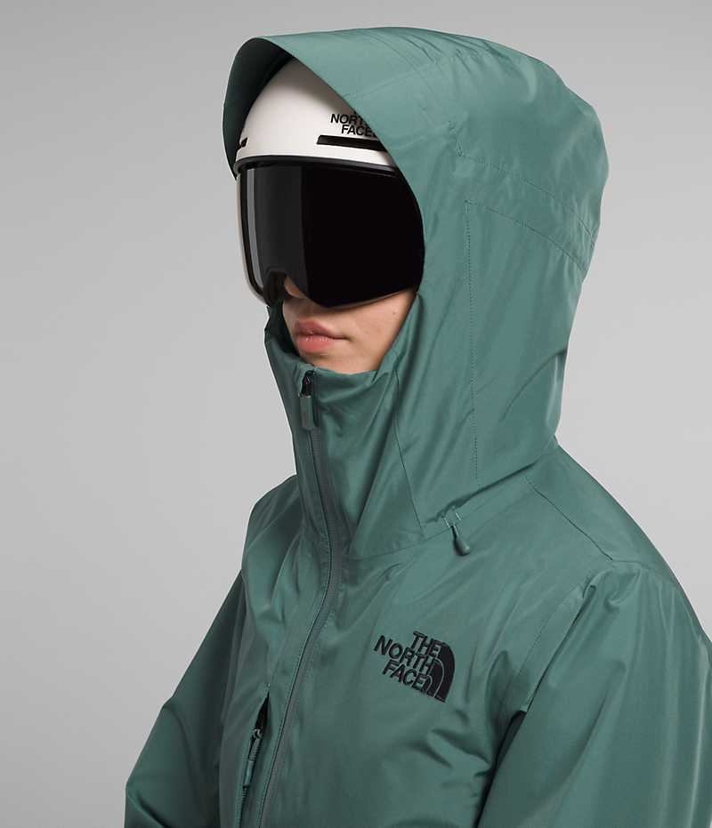 Women's The North Face ThermoBall™ Eco Snow Triclimate® Insulated Jacket Green | OTTAWA ICVQOS