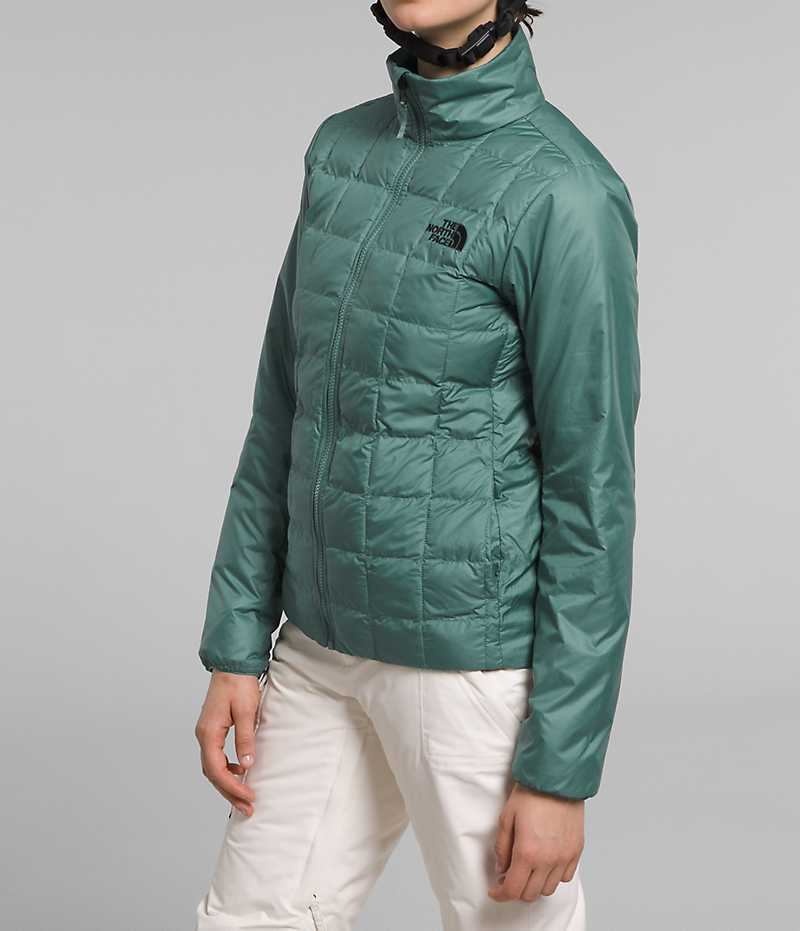 Women's The North Face ThermoBall™ Eco Snow Triclimate® Insulated Jacket Green | OTTAWA ICVQOS