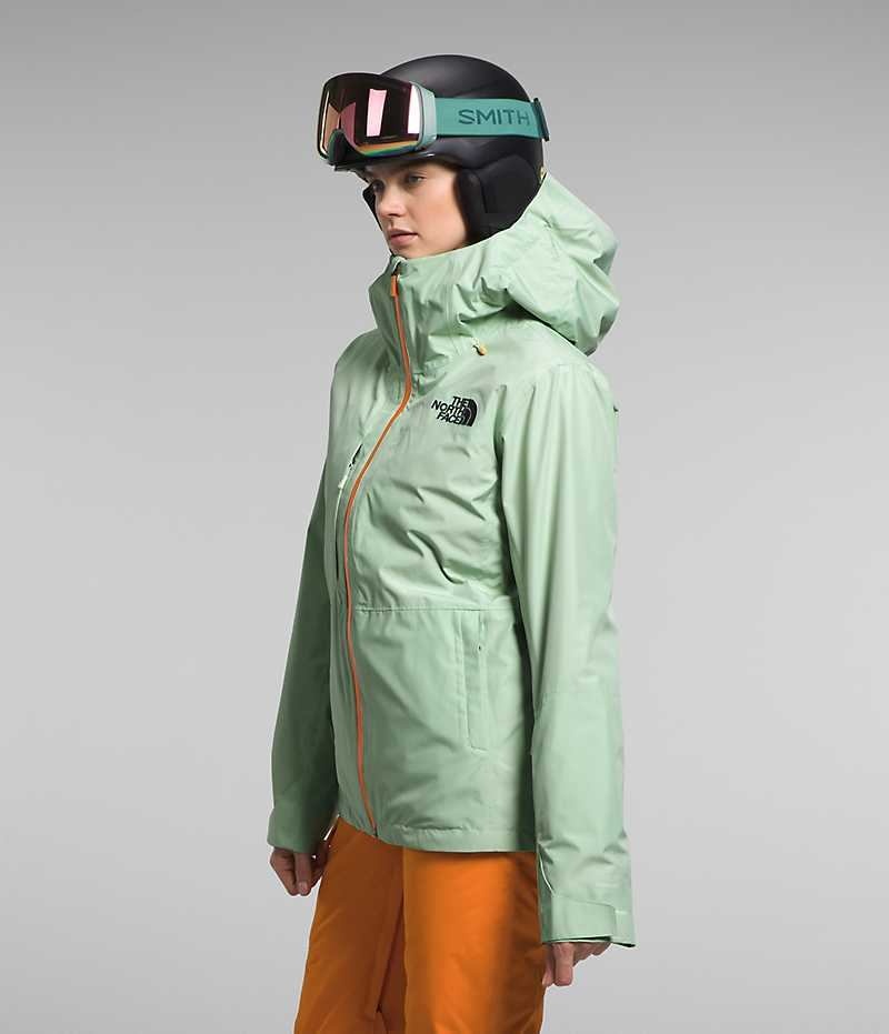 Women's The North Face ThermoBall™ Eco Snow Triclimate® Insulated Jacket Mint | CANADA IMZYVR