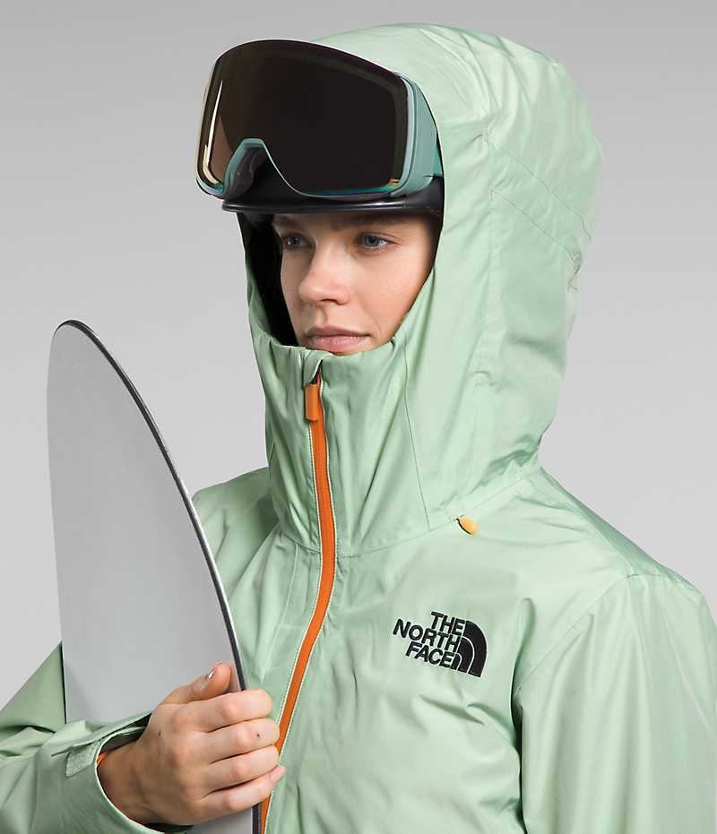 Women's The North Face ThermoBall™ Eco Snow Triclimate® Insulated Jacket Mint | CANADA IMZYVR