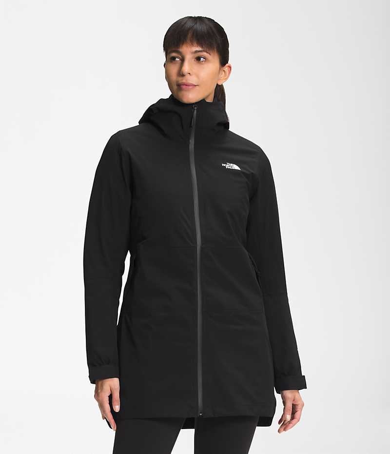 Women\'s The North Face ThermoBall™ Eco Triclimate® Parka Black | OTTAWA FDOHIT