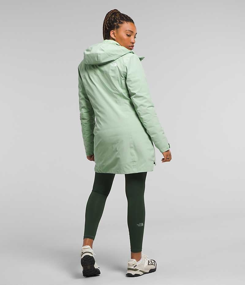 Women's The North Face ThermoBall™ Eco Triclimate® Parka Mint | TORONTO LWGMUE