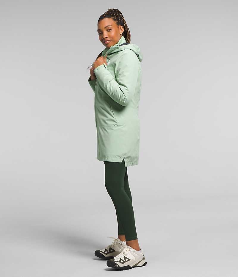 Women's The North Face ThermoBall™ Eco Triclimate® Parka Mint | TORONTO LWGMUE