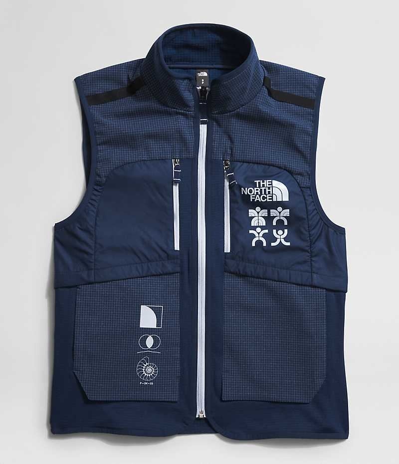 Women's The North Face Trailwear Winter Warm Flash Vest Navy | TORONTO YMDKCH