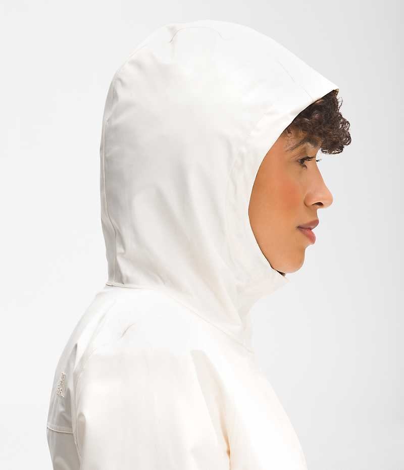 Women's The North Face Woodmont Parka White | CANADA OIDCZM