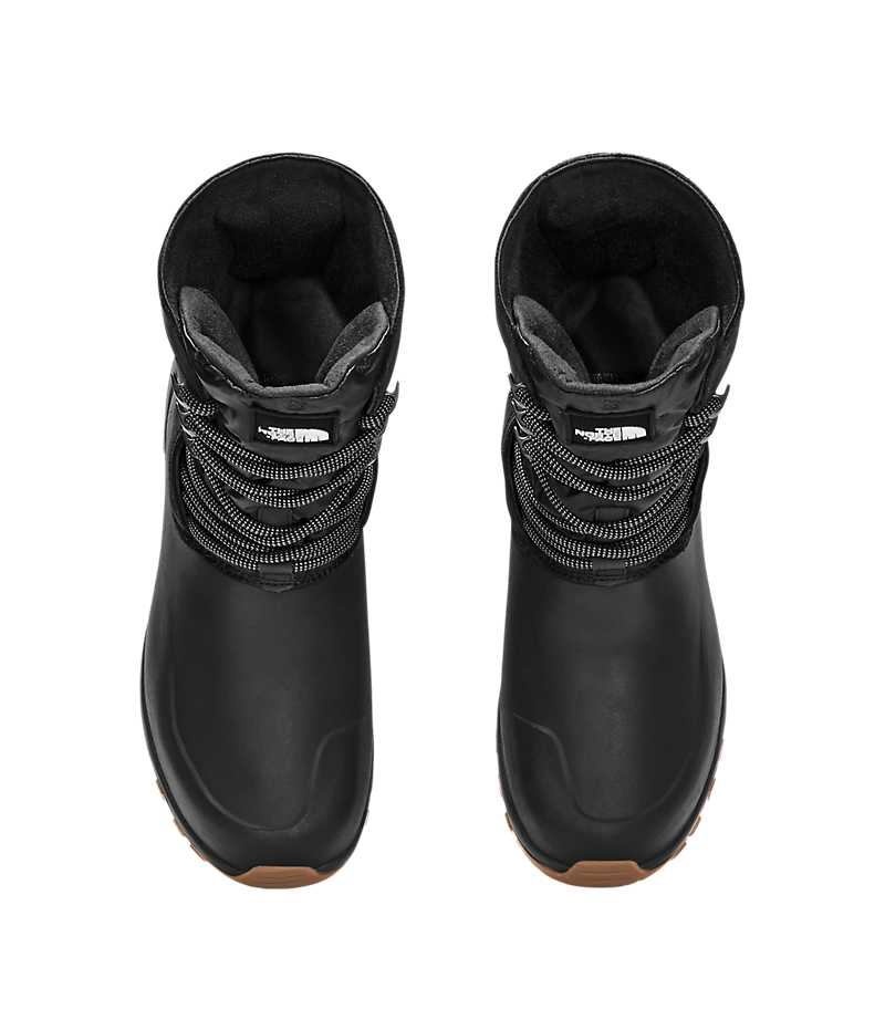 Women's The North Face Yukiona Mid Winter Boots Black | OTTAWA MZQDPF